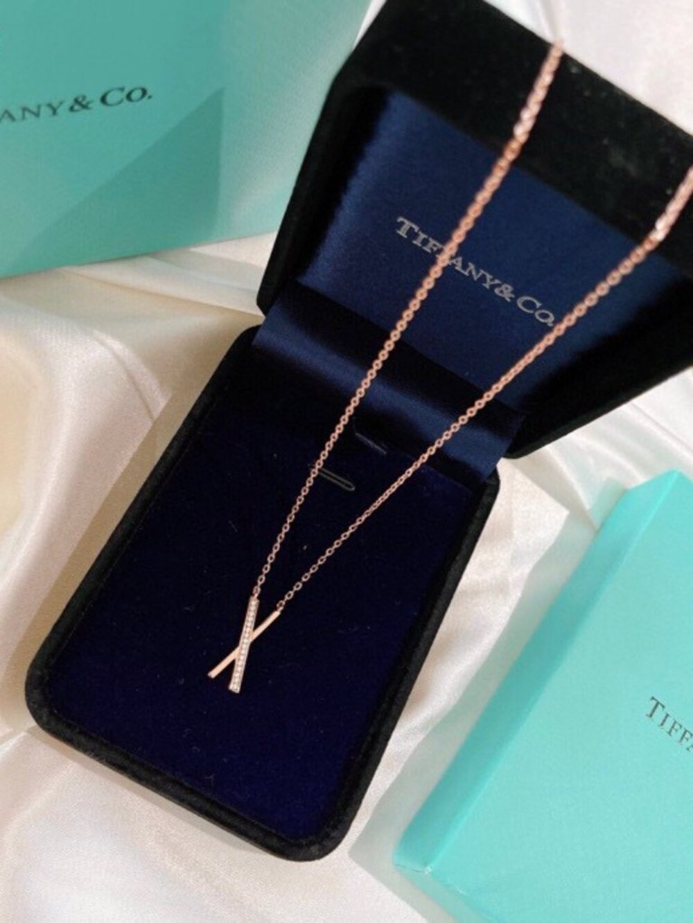 Tiffany X Necklace